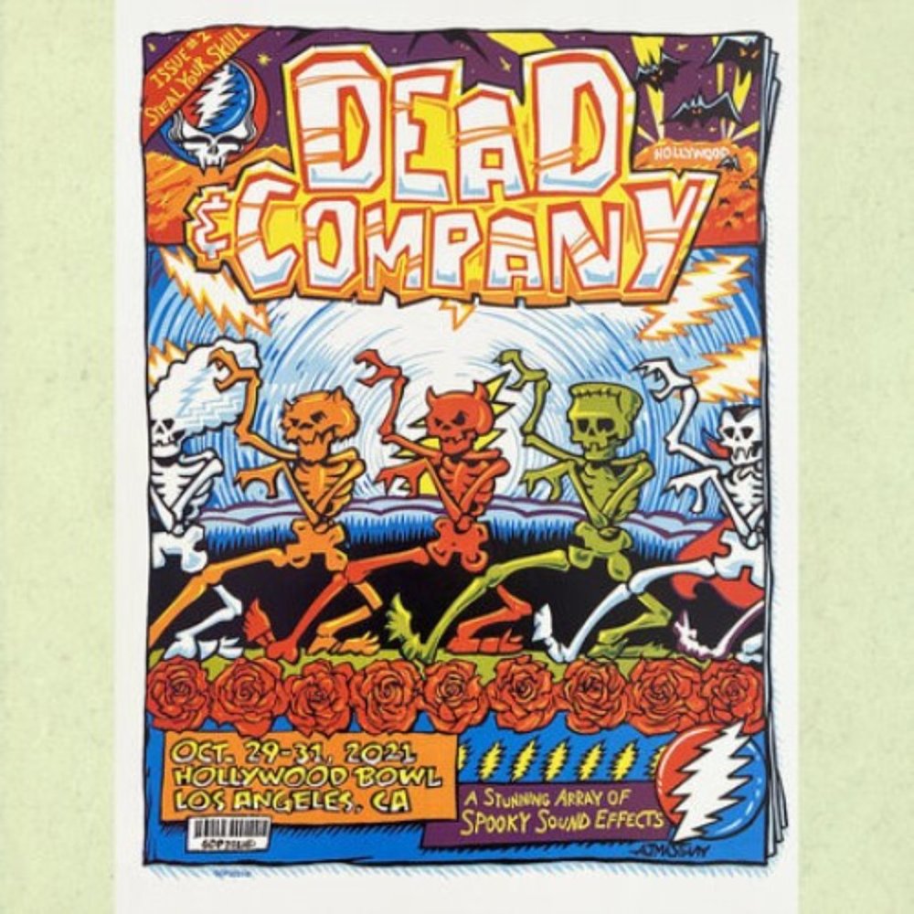 Dead & Company CD Soundboards (3-CD) ~ Hollywood Bowl 10/29/21 ~ Brand New!